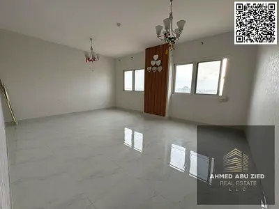 Finest and most luxurious two-bedroom apartment in Al Jurf 3 | 3 bathrooms | Central air conditioning | Free parking | First occupant | Balcony with o
