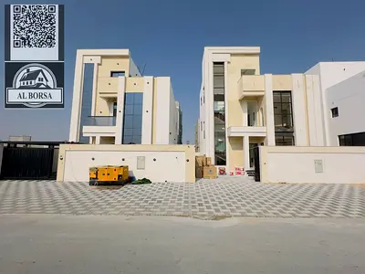فيلا للبيع في الحليوه2 عجمان 5غرف ماستر ومجلس و3 صالات مع مطبخ وغرفة خادمه