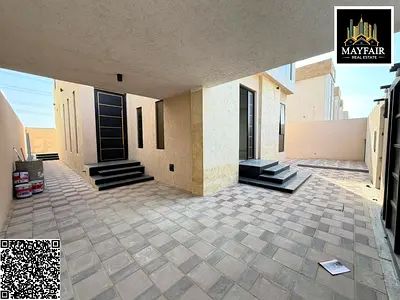Own a luxurious villa with a modern design and super deluxe finishing, ready for immediate occupancy, in a strategic location connecting you to Dubai