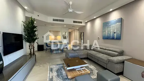Upgraded Furnished 2BR + Study | Burj Khalifa View