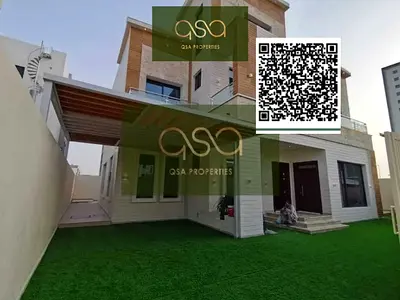 Spacious SIX bedrooms living hall with covered parking Villa available for SALE Al zahya Ajman