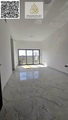 شقة غرفة وصالة 2 حمام وبلكونة مع خزائن بالحائط |اول ساكن| بمساحة واسعة جدا بتشطيبات مميزة وقريب علي شارع الشيخ محمد بن زايد مساحات واسعة وتكييف مركزي