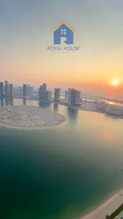Two bedrooms and a living room, one of the most luxurious apartments