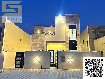 فيلا فاخره للايجار بالزاهية اول ساكن 4 غرف نوم رئيسيه مع رووف السعر95k