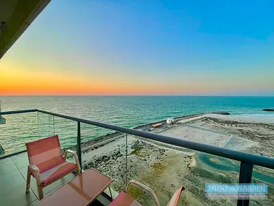 Sea View - 2 Bed Furnished for Rent - Chiller Free - Marjan Island