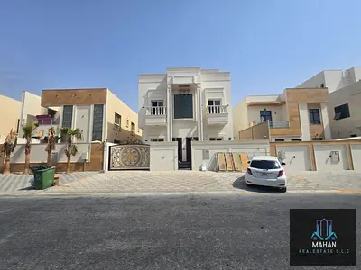 للبيع فيلا كلاسيك راقية في منطقة الزاهية – عجمان، تمتاز بتصميم فاخر ومساحات واسعة تجعلها من أفضل الخيارات السكنية للعائلات الباحثة عن الراحة، والفخامة، والموقع المميز