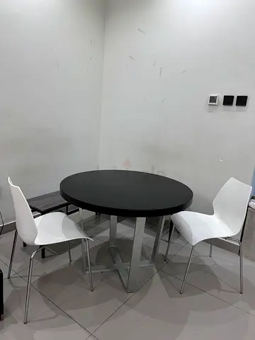 Single Table with Two chairs and Two benches For 200AED