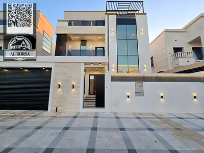 🏡 للإيجار فيلا بالباهية 6 غرف ماستر، مجلس وصالة، غرفة خادمة، مسبح وتكييف مركزي مساحة 3800 قدم² بسعر 165 ألف على 4 دفعات