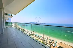 Ultra Luxury 3BR + Maids | Fully Furnished and Fitted | Direct Sea View from the Beach