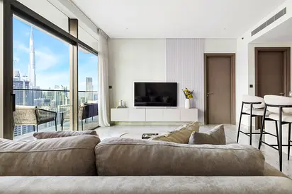 Upgraded 1BR | Luxury Furnished | Burj Khalifa View
