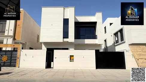 فيلا مميزة بموقع استراتيجي قريب من الحديقة والمسجد و6غرف ماستر وروف وعلى بعد دقائق من شارع الشيخ محمد بن زايد، في واحدة من أفضل مناطق عجمان السكنية.