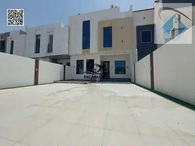 "بدون رسوم خدمة: تسجيل مجاني | بدون دفعة أولى: فيلا مساحة حوش كبيرة  مكون من خمس غرف نوم في منطقة الياسمين بموقع متميز، عجمان"
