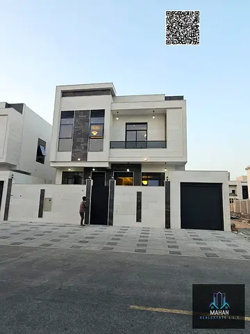 Villa for Sale in Al Bahya – Ajman An excellent opportunity to own a modern luxury villa with elegant design and high-quality finishing, located in a quiet and prime residential area close to all esse