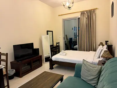 Monthly Studio | Fully Furnished | Free DEWA/WiFi