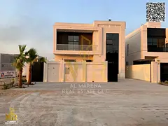 Villa directly behind the mosque, 4150 sqft, 5 master bedrooms, attractive price, modern high-end fi
