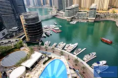 Waterfront &amp; Pool View II 5 star JW Marriott || Access to Marina Mall