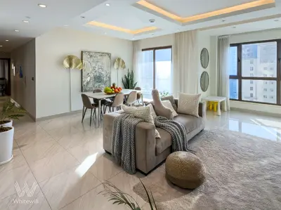 Fully Upgraded | Palm and Sea View | High Floor