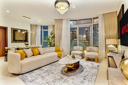 Luxurious 1BR in Downtown with Burj Khalifa View | Furnished | Flexible term