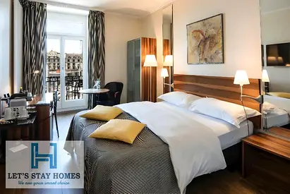 Hotel Room | Affordable Luxe | Without Kitchen | Metro Access | Gym, Pool, & Parking Free | Secure 24/7