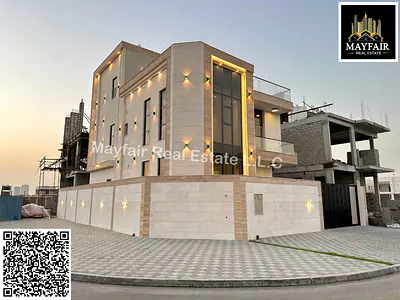 فيلا مستقلة فاخرة بتصميم داخلي عصري | رسوم نقل الملكية مشمولة