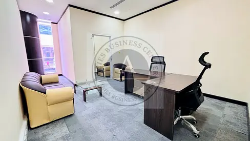 NEW FITTED OFFICE WITH EJARI FURNISHED | MULTIPLE CHEQUES | NEAR BUS AND METRO