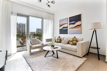 Radiant 2BR APT near Dubai Hills Park & Golf Club | Furnished | Flexible term