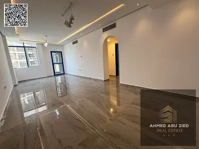 2BR Hall for annual rent in Al Nuaimiya 3 Ajman | Luxury finishing | Private parking | Prime location near services | Central AC | Elegant building