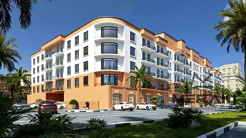 شقة غرفة وصالة للبيع في Kentia Ajman Uptown – مع باركن خاص