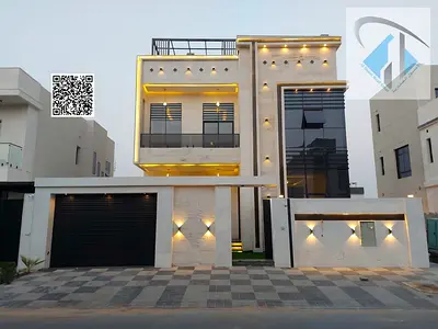 فيلا فاخرة سوبر ديولكس للبيع في منطقة الزاهية عجمان  شامل مكييفات بسعر مميز