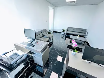 Stylish Office | Free Utilities | Bank Account Assistance