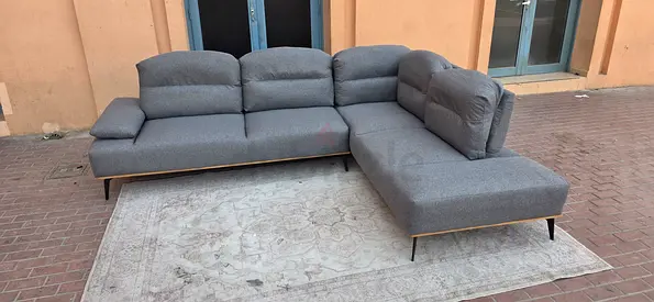 Home Center Limo 4 Seater sofa with adjustable head rest
