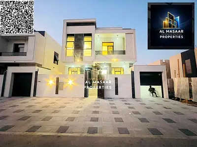 فيلا تشطيب شخصي مودرن للبيع في عجمان تملك حر لجميع الجنسيات ويورث للابناء