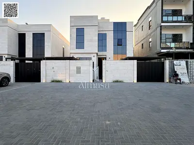 Own a brand new villa in Ajman with 4 master bedrooms | Prime location on the main road | Close to schools and the E311 highway