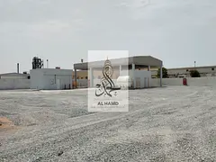 For Rent open land  29,000 Sq. Ft.With wall+ Room+ open shed  in Umm Al Quwain electric Avaliable  D