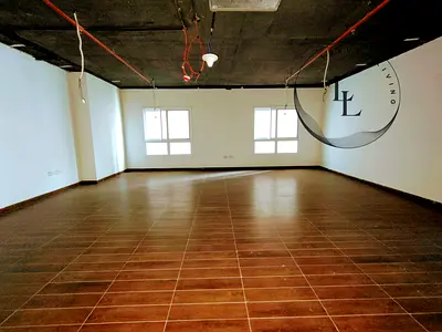 Lavish office is available in 140k at prime location Al Majaz 3 area.