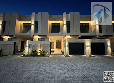 A villa with a price including registration and ownership fees on the main street, ready to move in, in the most prestigious areas of Ajman. Freehold