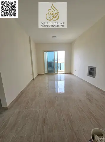 📍 الإمارات العربية المتحدة – إمارة عجمان – منطقة الجرف – الجرف 3  🏷 للإيجار السنوي غرفة وصالة أول ساكن في الجرف 3 – تشطيبات ممتازة ومساحات مريحة | B