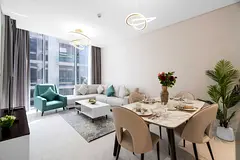 Modern 1BHK with Balcony &amp; Canal View in Meydan!