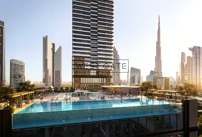 Luxury 1BR for Sale in Trump Tower Dubai | Sheikh Zayed Road | Sea view