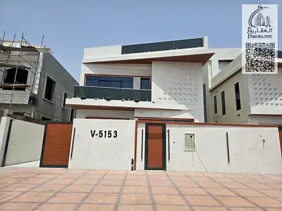 📢 عرض خاص لمدة أسبوع فقط – فلل فاخرة للبيع مقابل مجمع أزهي – عجمان *   - 6 غرف نوم ماستر بمساحات كبيرة   - حمامات حديثة بتشطيبات مخفية (دفن)   - مجلس