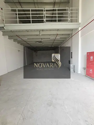 New warehouses on the main street in Al Jurf Industrial Area 3, 3000 sq ft with mezzanine and 25-30 kW electricity, rent 140,000 per year.