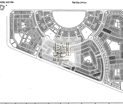 PLOT FOR SEAL CORNER G+3 in Tilal CITY ZONE B