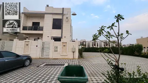 فيلا للايجار في الياسمين بعجمان تجاري 5 غرف ومجلس وصاله وباركن للسيارات مساحة واسعة