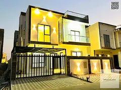 6-bedroom villa with roof for sale in Al Yasmin – registration fees included