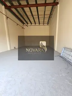 Annual rent in Ajman, Al Jurf Industrial Area 1, a 1850 sq ft warehouse on a main road, 3-phase 25 k