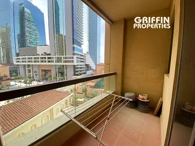 Partial Sea and JBR Street View | with Maids Room