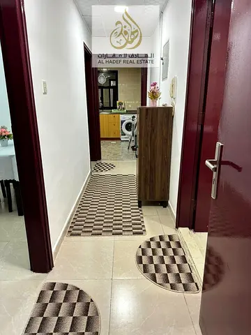 Available for rent: 1 Bedroom + Separate Living Room in Al Rashidiya 2, Ajman, close to Falcon Towers. Prime location near all services, supermarkets,