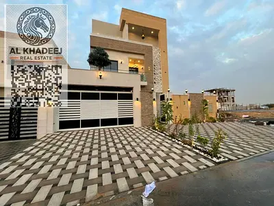 للبيع فيلا سوبر ديلوكس مع مسبح ومصعد شاملة رسوم التسجيل بالحليو2 بجوار جميع الخدمات قريب من طريق محمد بن زايد وطريق الامارات