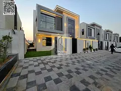 Modern villa with luxurious finishes on a main street Location: Al Zahiyah area – Ajman