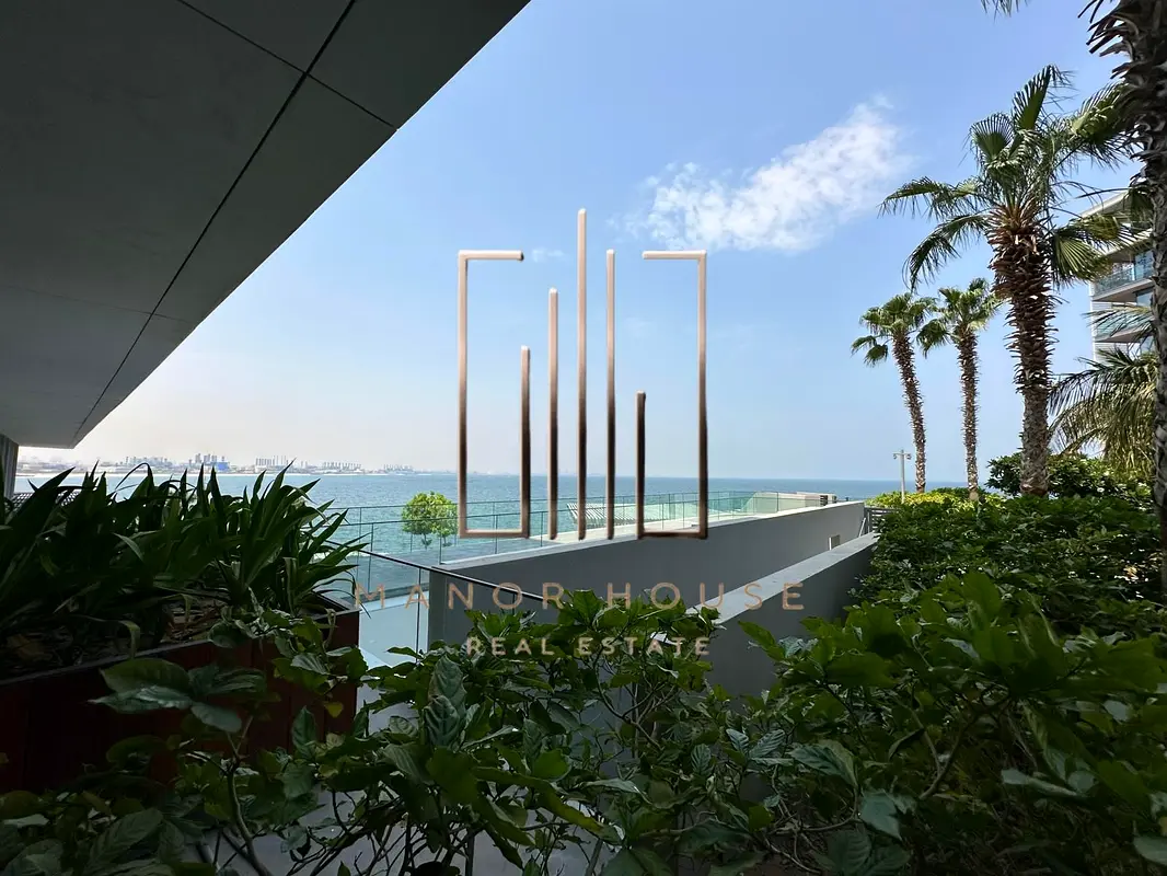Vacant | Sea View and Garden | Fully Furnished